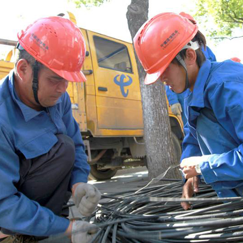 projets de maintenance de lignes de câbles à fibres optiques